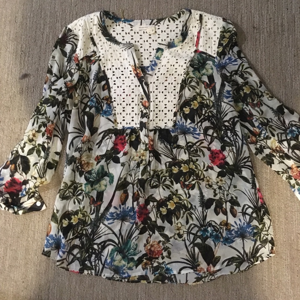 Anthropologie Sheer Top